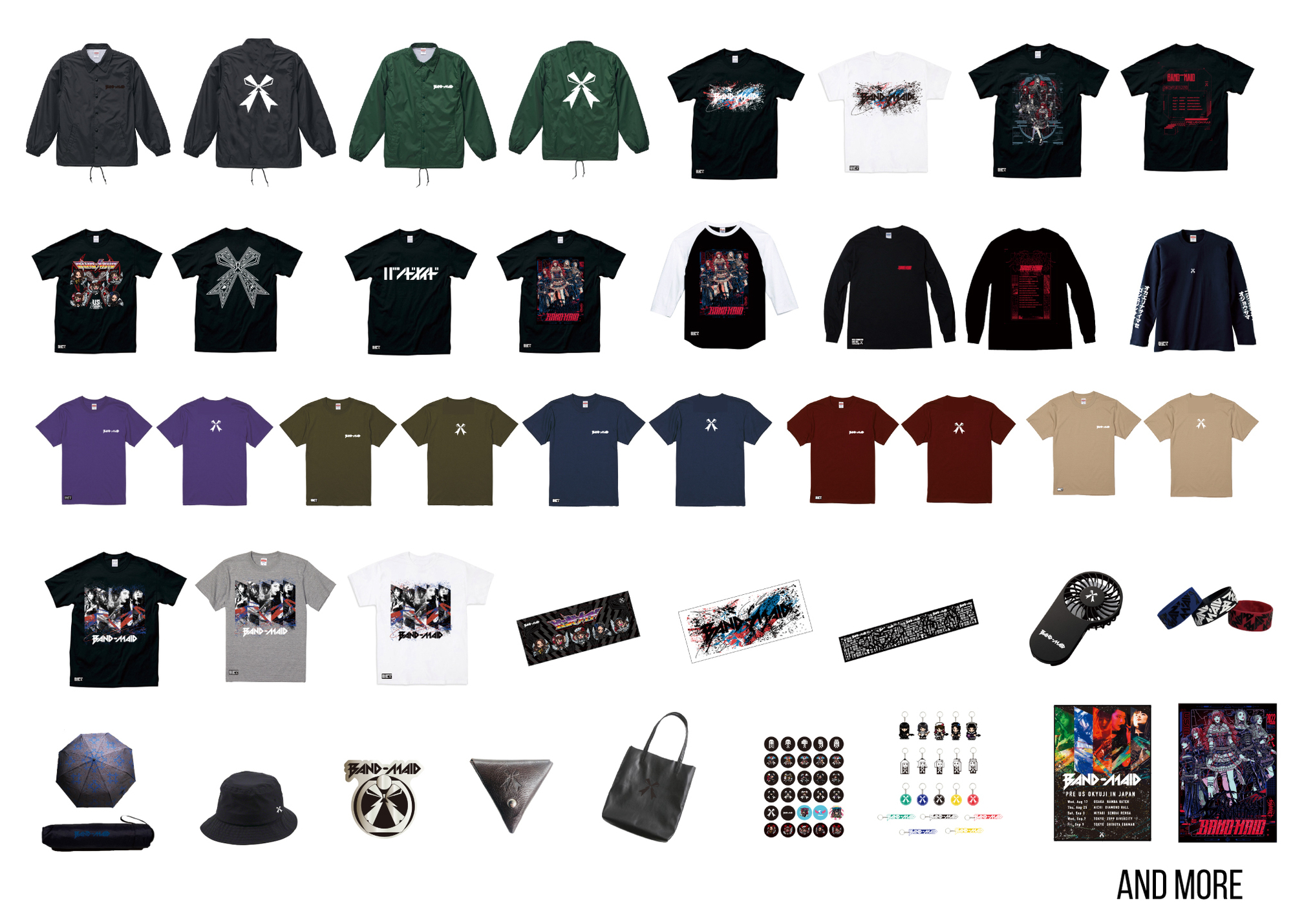 [MERCH] BANDMAID ONLINE SHOP更新のお知らせ BANDMAID Official  Site