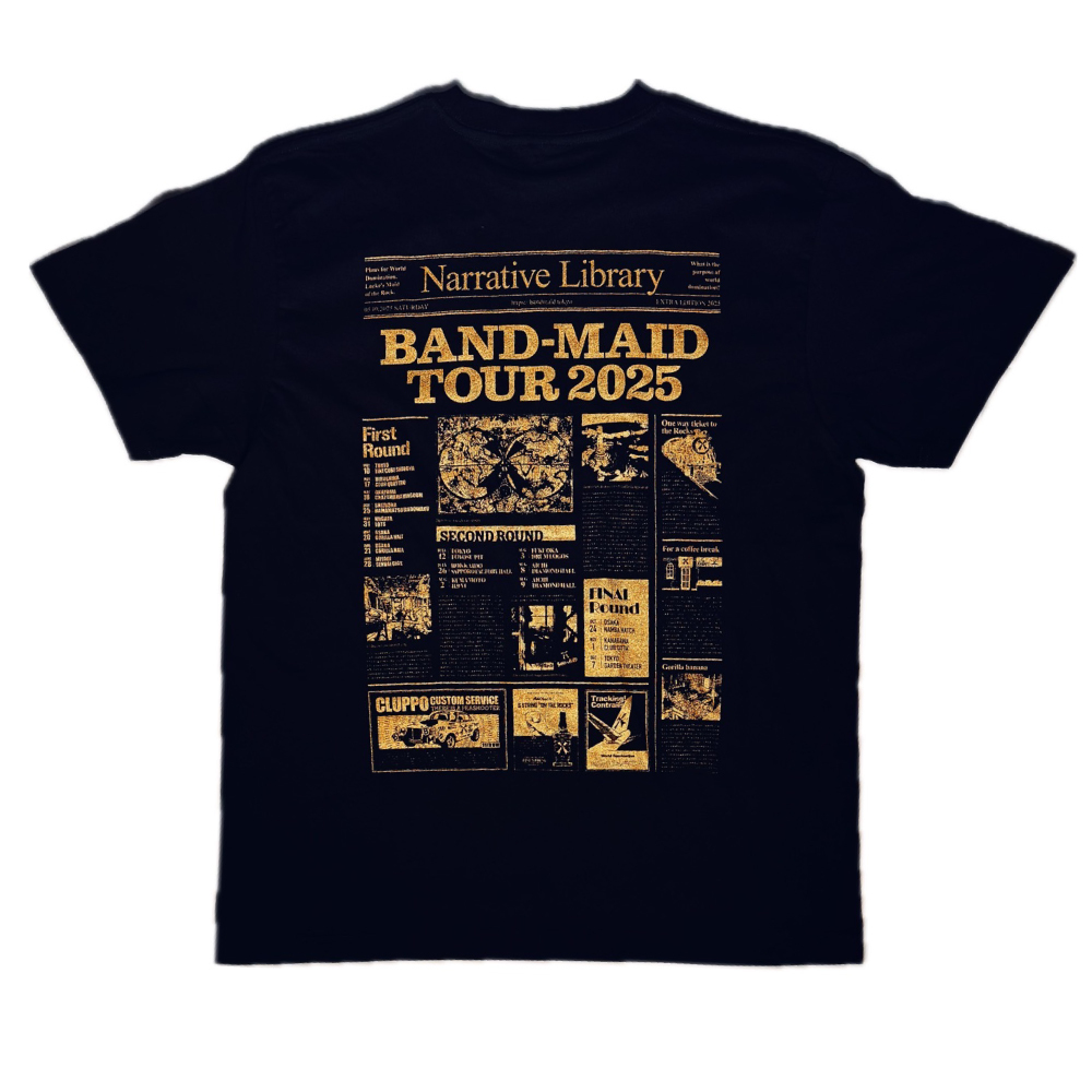 [お盟主様限定受注販売][OMEISYUSAMA limited made-to-orders] BAND-MAID TOUR 2025-T Ver.2 GOLD