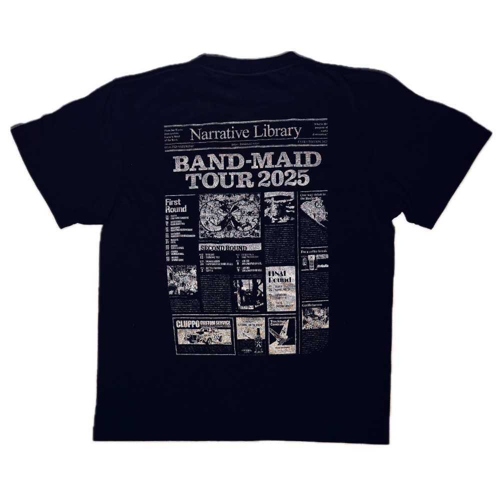 [受注販売][pre-orders] BAND-MAID TOUR 2025-T Ver.2 SILVER