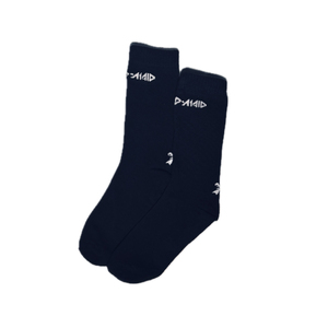 [お盟主様限定受注販売][OMEISYUSAMA limited made-to-orders] BM KNITTED LOGO CREW SOCKS