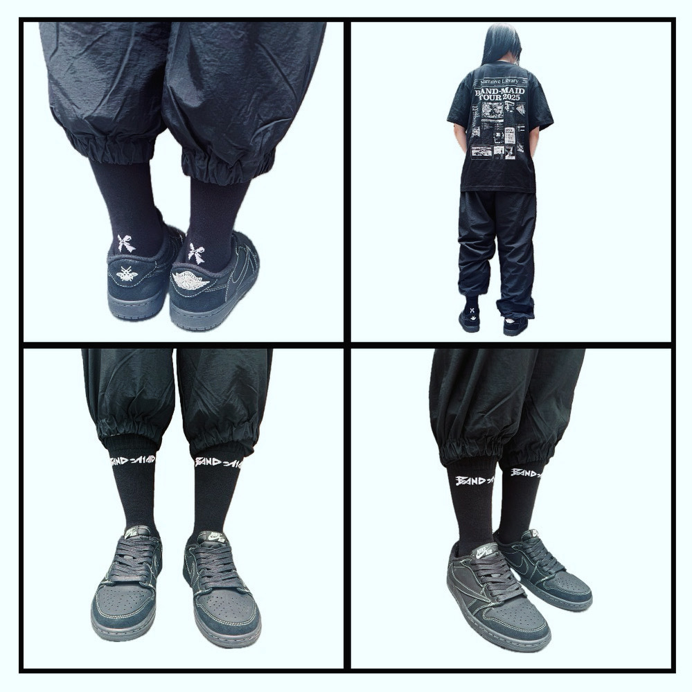 [お盟主様限定受注販売][OMEISYUSAMA limited made-to-orders] BM KNITTED LOGO CREW SOCKS